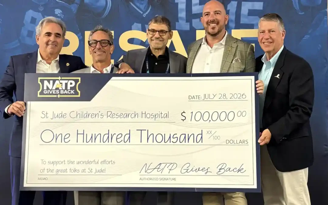 NATP Members Donate $100,000 to St. Jude, Raise Another $56,000 for 2027